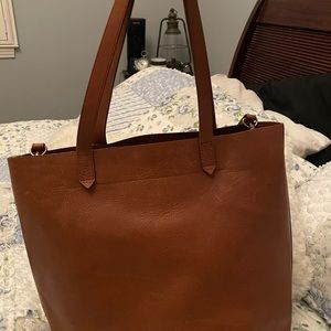 Leather Tote Brown